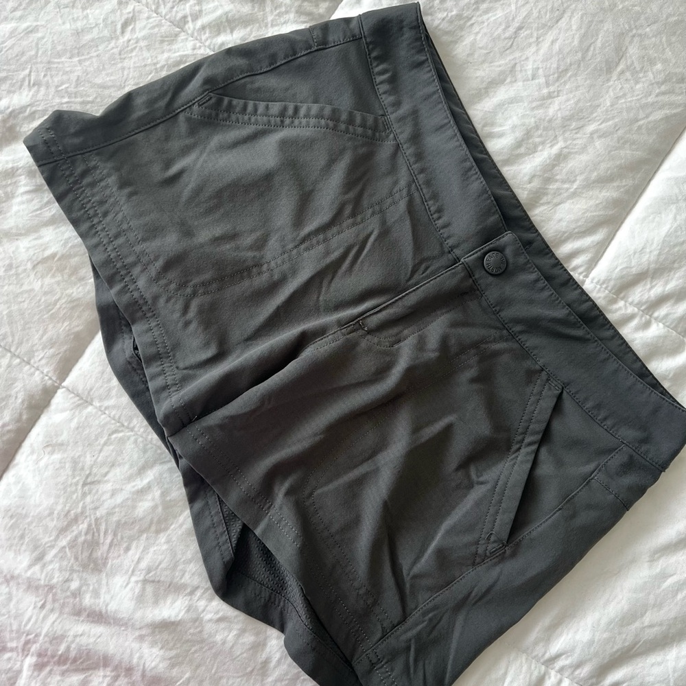 The North Face Charcoal Button Shorts